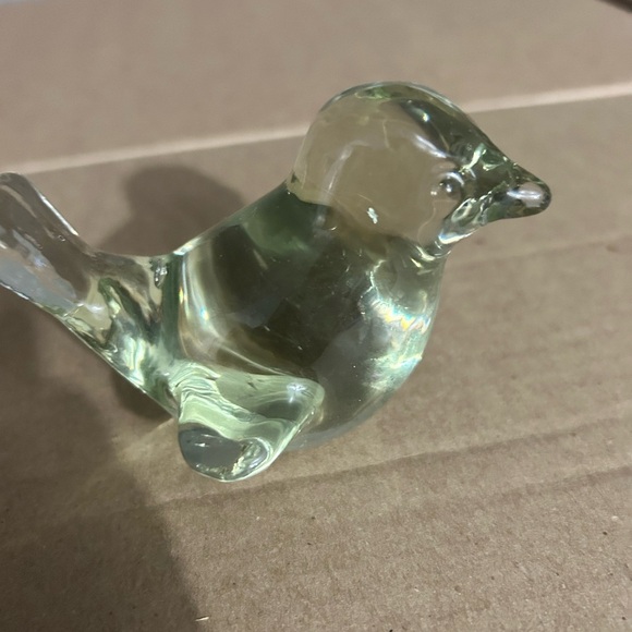 Vintage crystal glass dove figurines/ paperweights- preloved - - Picture 11 of 12